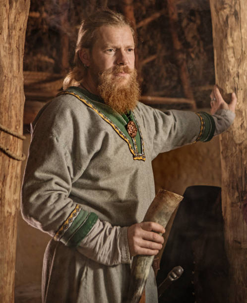 istock An individual viking man in a hall 1191669165