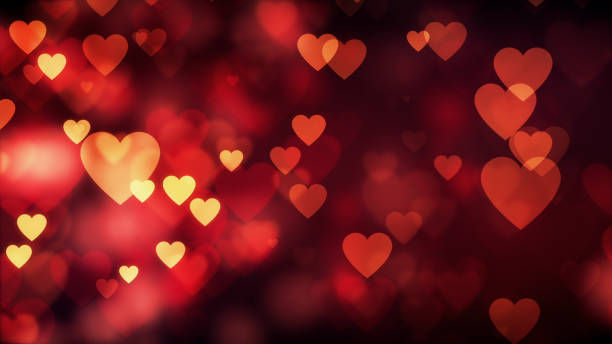 istock Hearts. Valentine's day abstract background with hearts. 1191670629