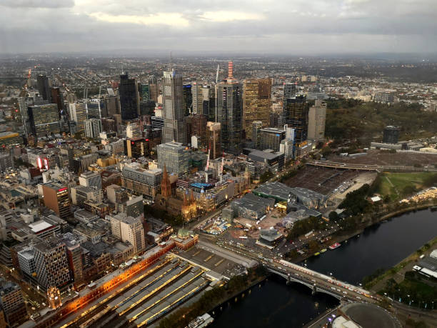 istock Melbourne CBD panorama, Victoria, Australia 1191670817
