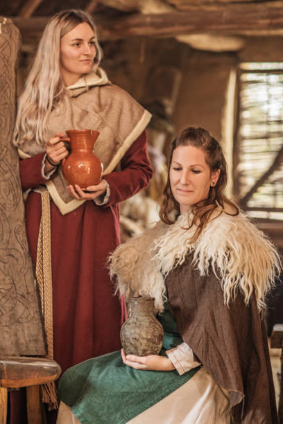 istock Domestic everyday life in an authentic viking settlement 1191671009