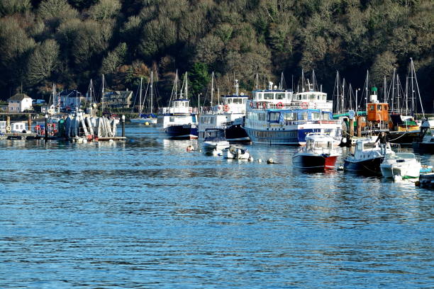 istock river dart sailing craft. Dartmouth England 1191671830