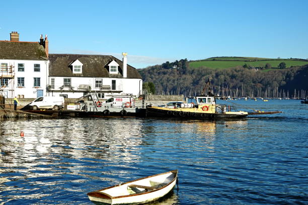 istock Lower car ferry, Dartmouth England. 1191671938