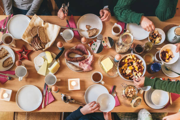 istock family having breakfast together 1191676895