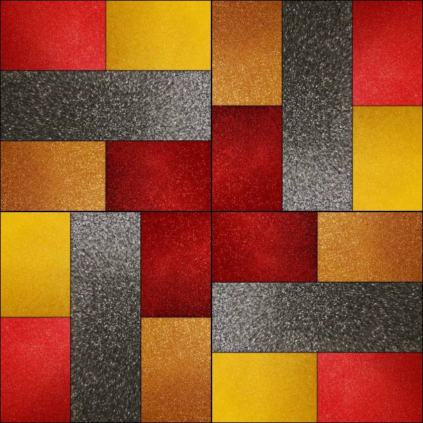 creative design with geometric pattern