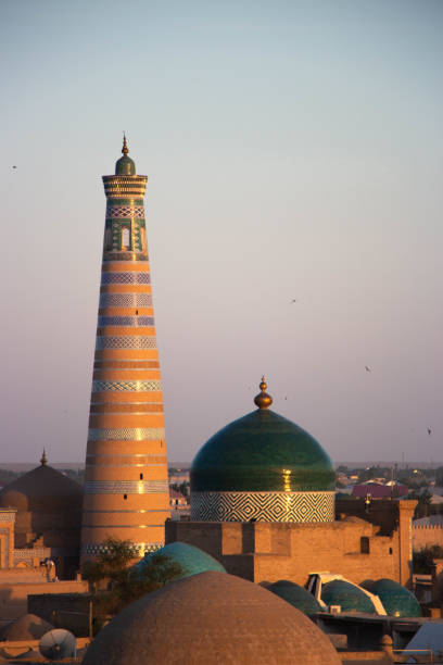 istock Khiva during sunset Uzbekistan 1191683569