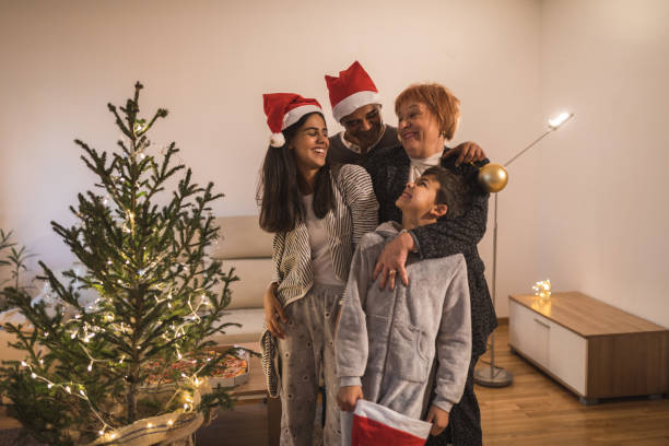 istock Happy mixed race multi-generation family 1191684266