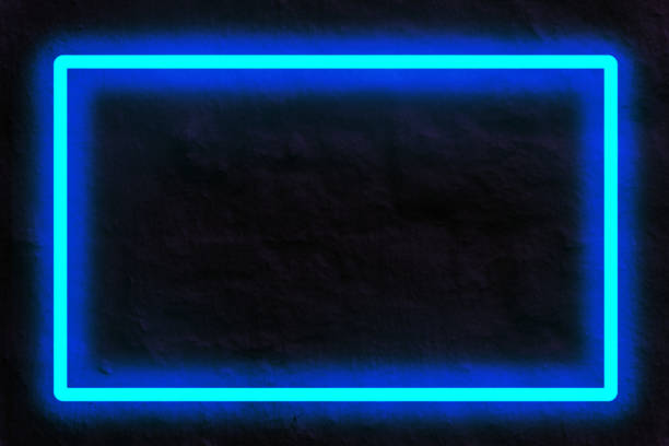 istock blue neon light on a brick wall at night 1191685188