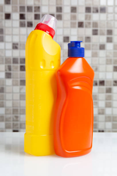 istock plastic bottle with cleaning agent on the table 1191688579