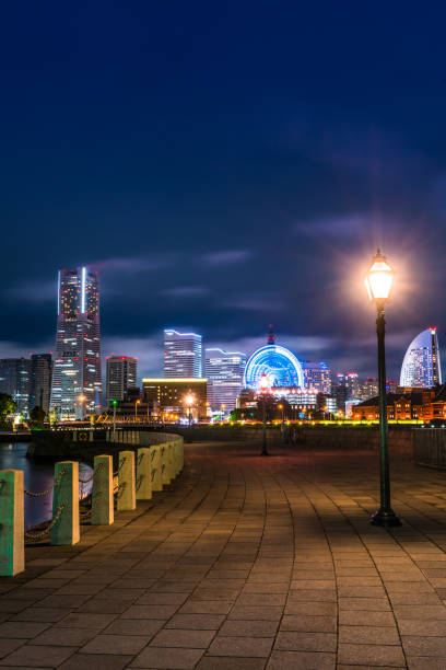 yokohama giappone - landmark tower tokyo prefecture japan asia foto e immagini stock