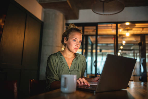 istock Contemplative Argentine Businesswoman Working on Project 1191693478