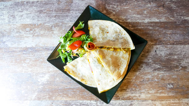 istock Fast food on a restaurant table 1191699787