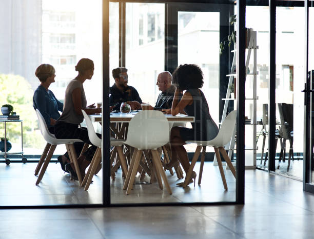 istock Looks like they both agree with the deal 1191707520