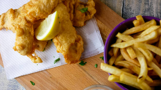 istock Fast food on a restaurant table 1191707670
