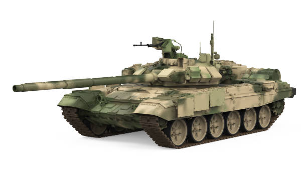 istock Military Tank Isolated 1191709814