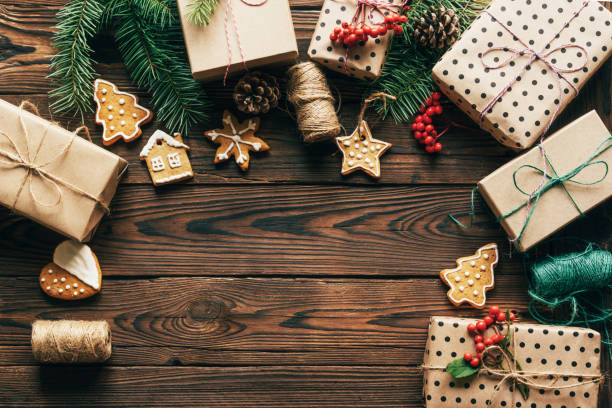 istock Cozy holiday mood for postcards. 1191719682