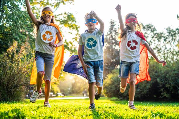 istock Kids love ecology 1191728407