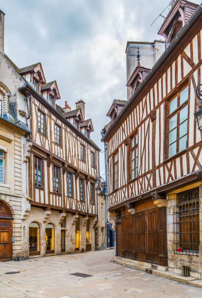 Street in Dijon, France - fotografia de stock