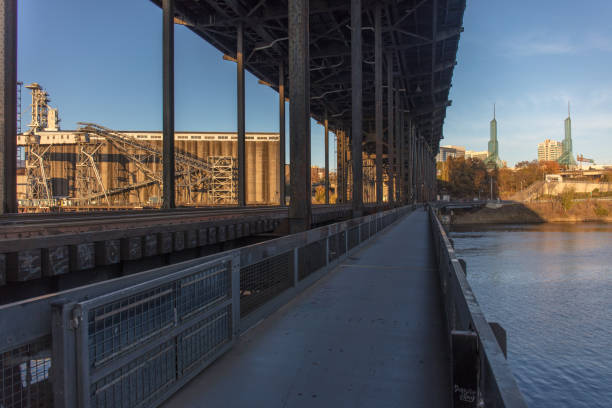 istock Steel bridge in Portland 1191728659