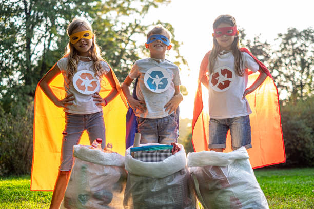 istock Beauty children recycling hero 1191728735