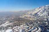 Inversion Air Pollution in Salt Lake County Utah
