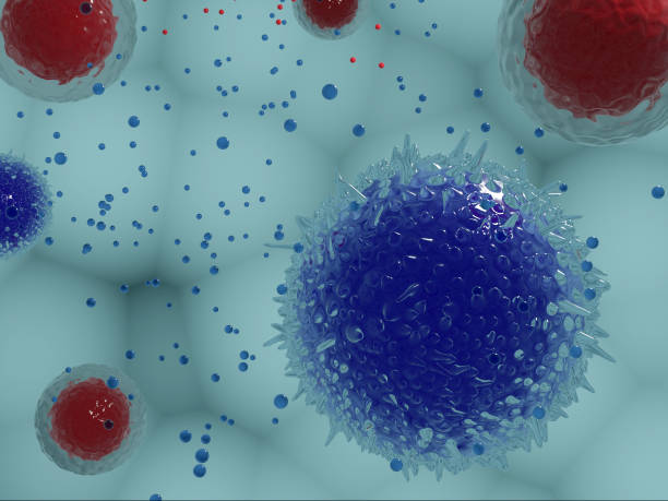 istock Cells releasing exosomes 1191730302