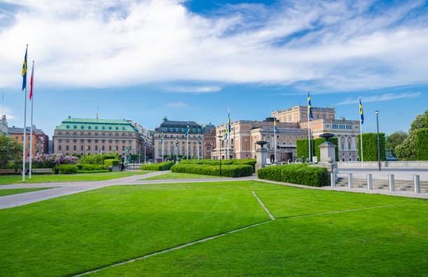 istock Riksplan on Sodermalm island, Royal Swedish Opera, Stockholm, Sweden 1191733496