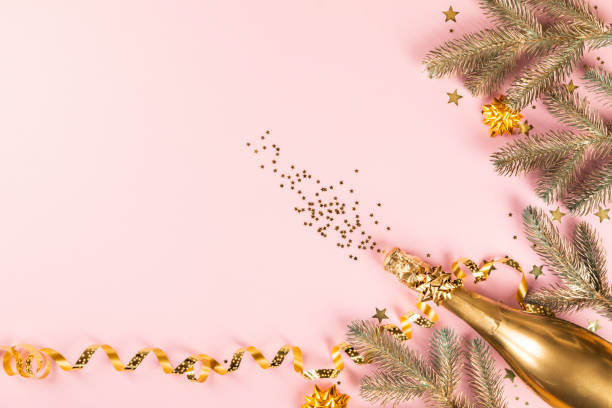 istock Christmas or New year greeting card. 1191733533