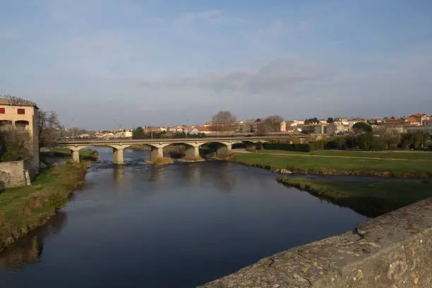Photo of bridge over the Aude river