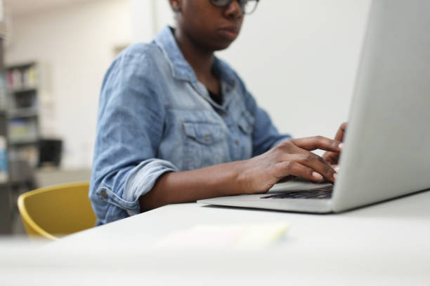 istock Woman working on laptop 1191734005