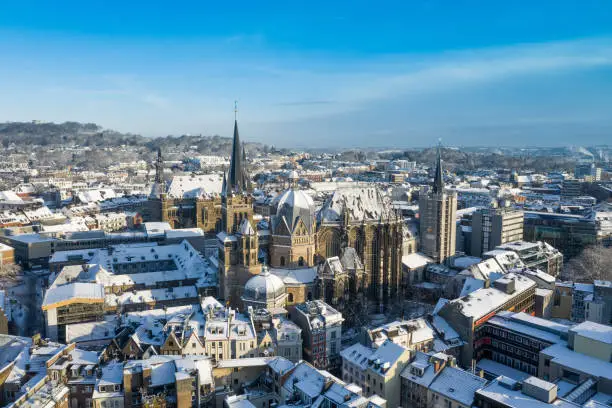 Aachen Germany aerial photo