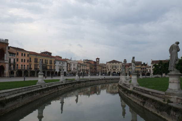 Sculptures on Prato della valle, Padova, Italy