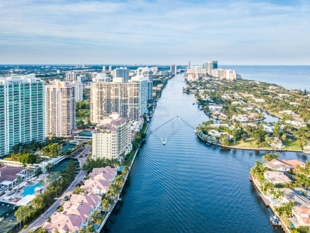 istock Flight over the Atlantic Coast of South Florida 1191754100