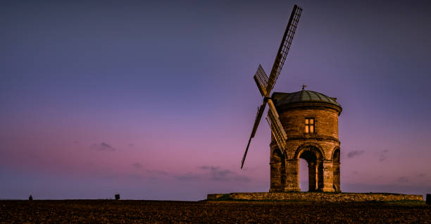 Chesterton windmill Blue hour at the windmill chesterton photos stock pictures, royalty-free photos & images