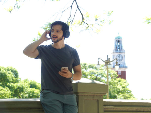 istock young man relaxed in a park 1191758818