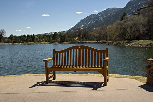 istock Peaceful and relaxing lake view 119176176