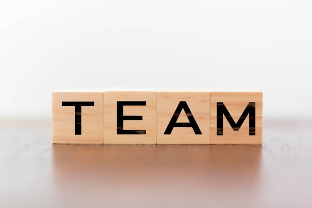 istock Team written on wooden cubes 1191765531