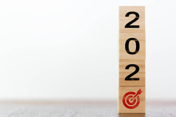 istock New year 2020 with goal target concept 1191765547