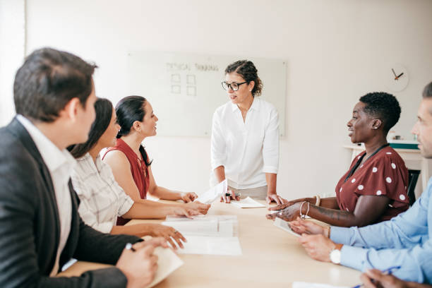 istock Leading the company to success 1191768995