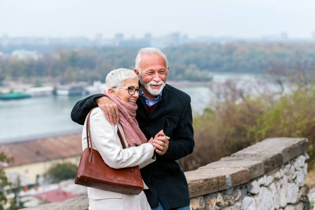 istock Confident Mature Couple Near the River 1191769037