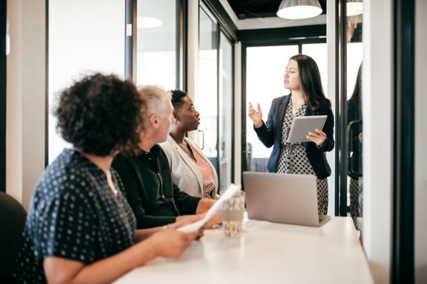 istock Business team in the office 1191769216