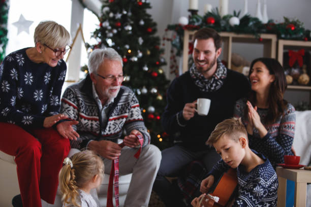 istock Christmas family gathering 1191769862