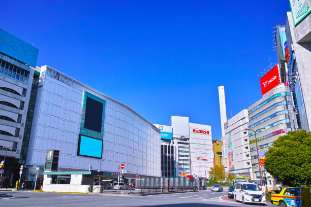 istock Scenery at the east exit of Ikebukuro Station 1191774042