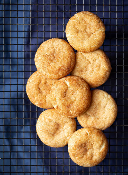 Traditional snickerdoodle cookies