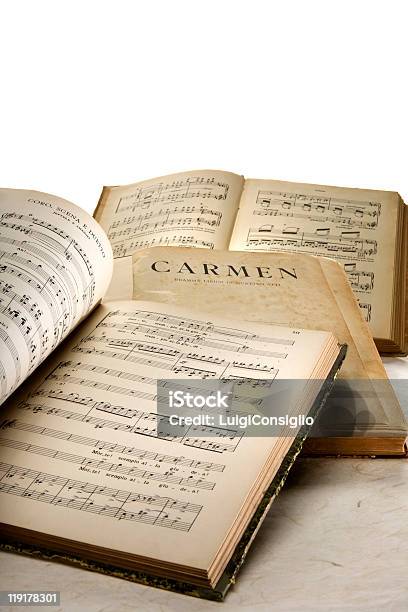 Sheet Music Stock Photo - Download Image Now - Book, Color Image, Music