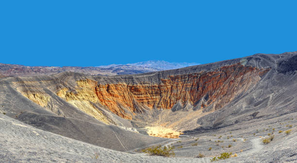 Ubehebe Crater stock photo