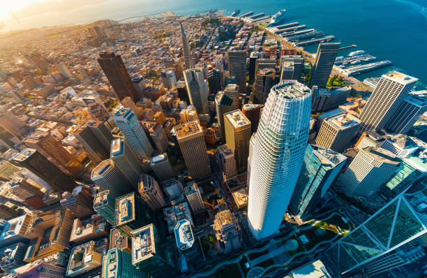 istock Downtown San Francisco aerial view 1191801301