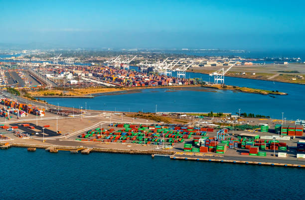 istock Oakland Harbor port terminal 1191801445
