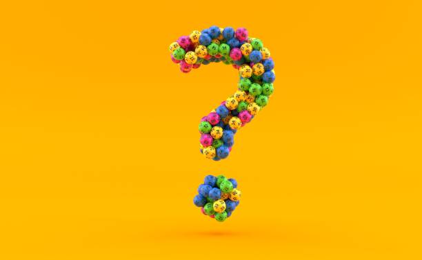 istock Lottery balls in question mark shape 1191808209