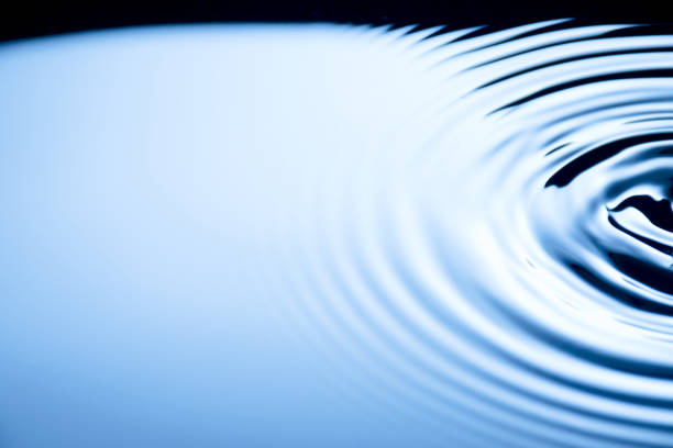 istock Blurred image of drop of water with copy space 1191809143