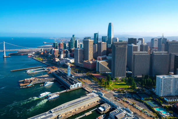 istock Downtown San Francisco aerial view 1191814516
